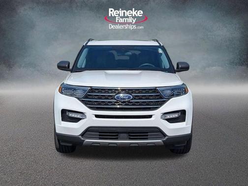 White Metallic 2023 Ford Explorer XLT