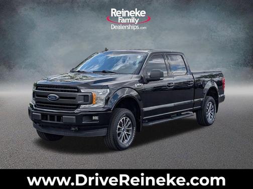 Agate Black Metallic 2019 Ford F-150 XLT