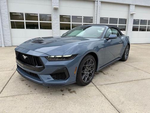 Vapor Blue 2025 Ford Mustang GT Premium