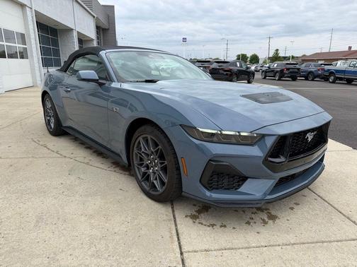 Vapor Blue 2025 Ford Mustang GT Premium