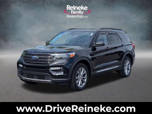 Black Metallic 2023 Ford Explorer XLT