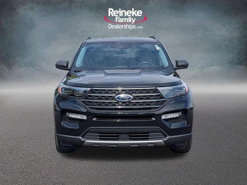 Black Metallic 2023 Ford Explorer XLT
