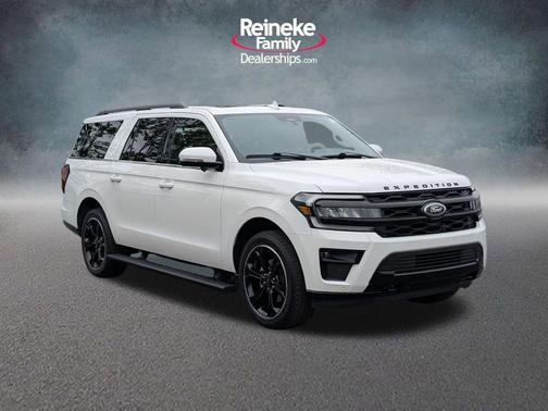 White Metallic 2023 Ford Expedition Max Limited