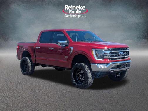 Rapid Red Metallic Tinted Clearcoat 2021 Ford F-150 Lariat