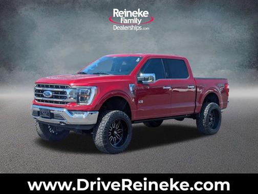 Rapid Red Metallic Tinted Clearcoat 2021 Ford F-150 Lariat