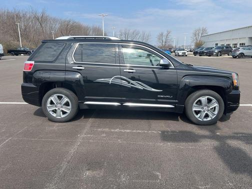 Ebony Twilight Metallic 2017 GMC Terrain Denali
