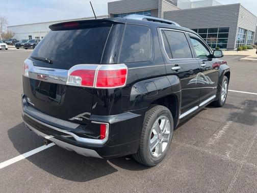 Ebony Twilight Metallic 2017 GMC Terrain Denali