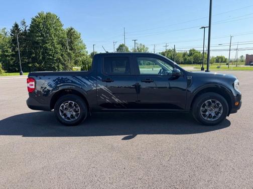 Blue 2022 Ford Maverick XLT