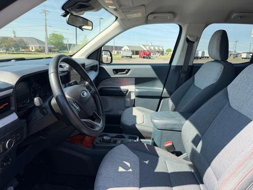 Blue 2022 Ford Maverick XLT