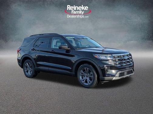 Agate Black Metallic 2026 Ford Explorer Active