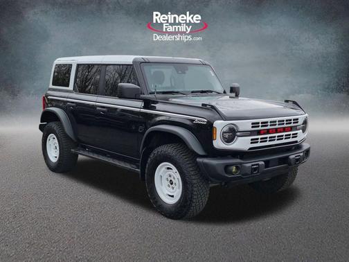Shadow Black 2023 Ford Bronco Heritage Edition