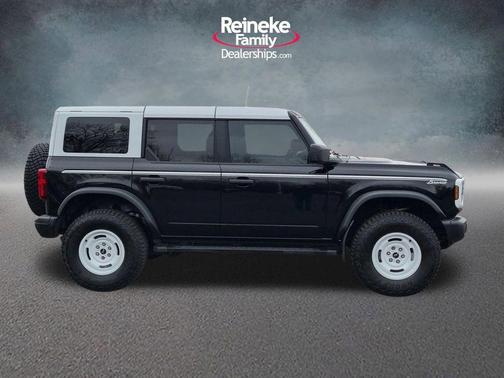 Shadow Black 2023 Ford Bronco Heritage Edition