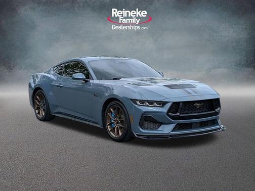 Vapor Blue 2024 Ford Mustang GT Premium