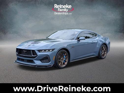 Vapor Blue 2024 Ford Mustang GT Premium