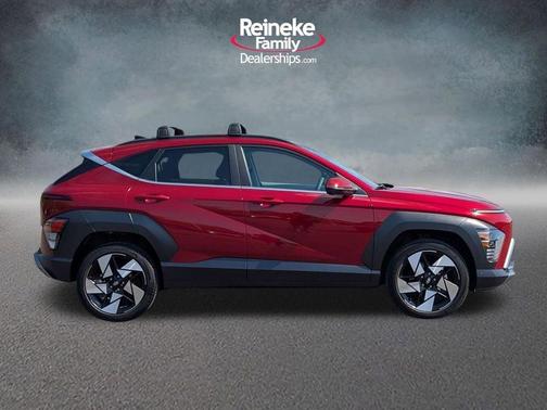 Red Metallic 2025 Hyundai KONA Limited