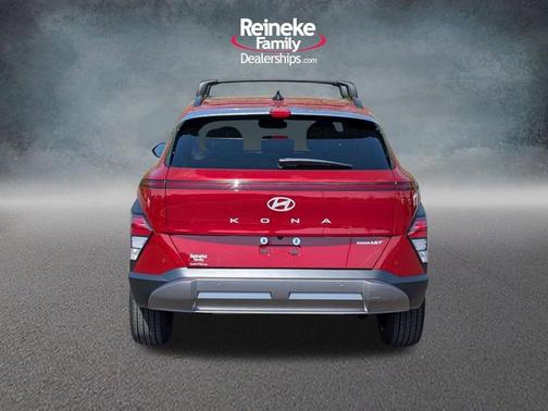 Red Metallic 2025 Hyundai KONA Limited