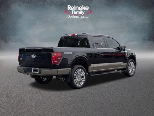 Agate Black Metallic 2025 Ford F-150 King Ranch