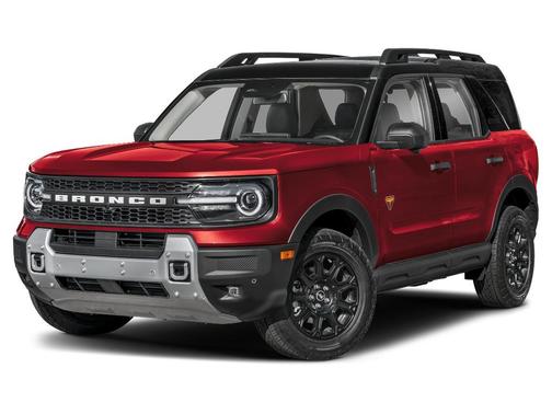 Ruby Red Metallic Tinted Clearcoat 2026 Ford Bronco Sport Badlands