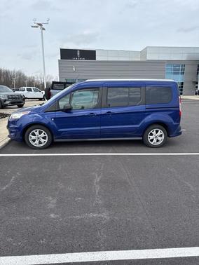 Blue 2018 Ford Transit Connect XLT