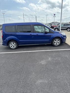 Blue 2018 Ford Transit Connect XLT