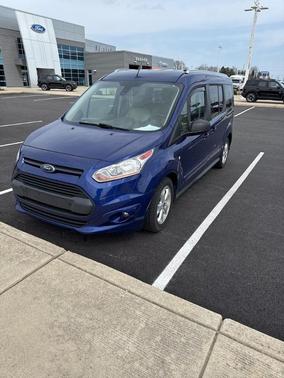 Blue 2018 Ford Transit Connect XLT