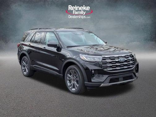 Agate Black Metallic 2026 Ford Explorer Active