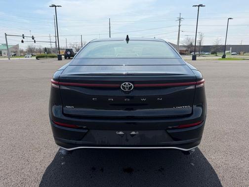 Black 2023 Toyota Crown Limited