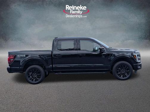 Agate Black Metallic 2025 Ford F-150 Lariat