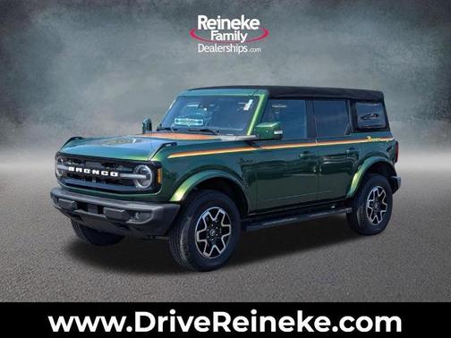 ERUPTION GREEN METALLIC 2022 Ford Bronco OUTER BANKS