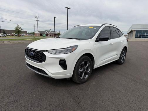 White Metallic 2024 Ford Escape ST-Line