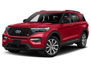 Agate Black Metallic 2020 Ford Explorer ST