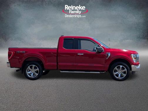 Rapid Red Metallic Tinted Clearcoat 2021 Ford F-150 XLT