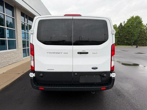 Oxford White 2024 Ford Transit-350 XLT