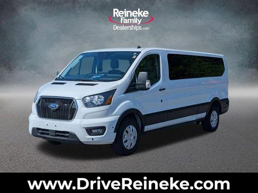 Oxford White 2024 Ford Transit-350 XLT