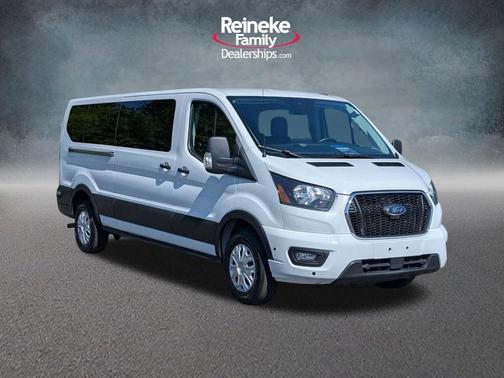 Oxford White 2024 Ford Transit-350 XLT