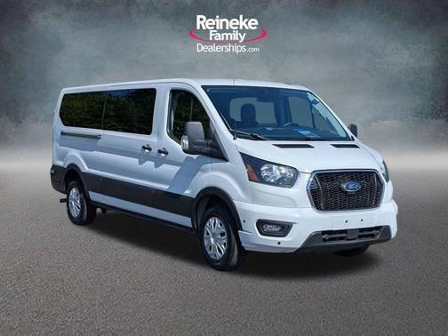 Oxford White 2024 Ford Transit-350 XLT