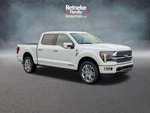 Star White 2025 Ford F-150 Platinum