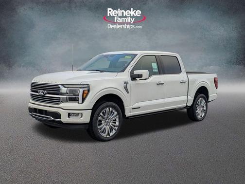 Star White 2025 Ford F-150 Platinum