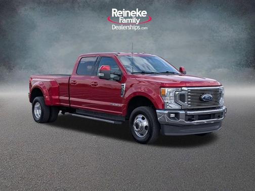 Red Metallic 2022 Ford F-350 Lariat Super Duty