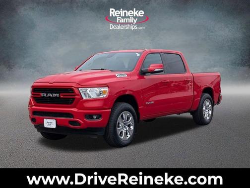 Flame Red Clearcoat 2019 RAM 1500 Big Horn