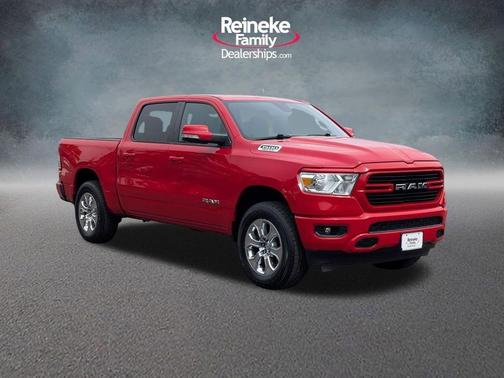 Flame Red Clearcoat 2019 RAM 1500 Big Horn
