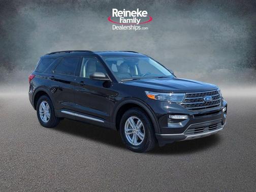 Black Metallic 2023 Ford Explorer XLT