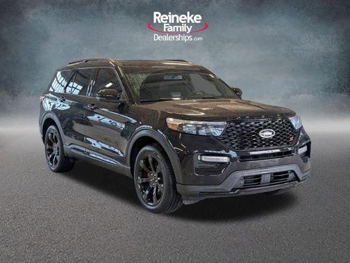 Agate Black Metallic 2024 Ford Explorer ST