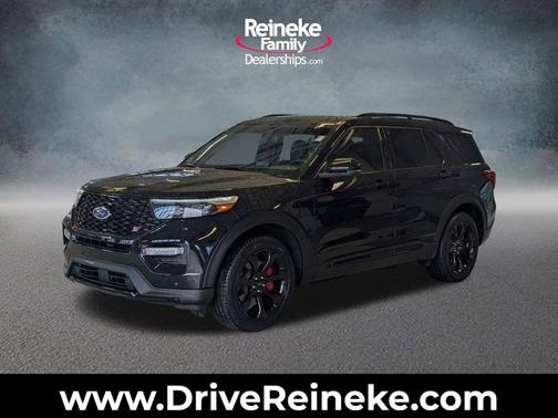 Agate Black Metallic 2024 Ford Explorer ST