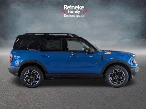 Velocity Blue Metallic 2025 Ford Bronco Sport Outer Banks