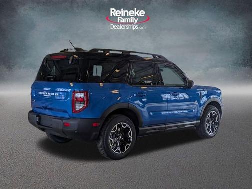 Velocity Blue Metallic 2025 Ford Bronco Sport Outer Banks
