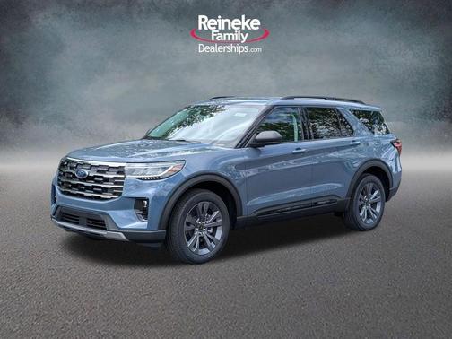 Vapor Blue Metallic 2026 Ford Explorer Active