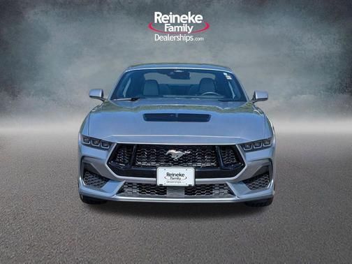 Iconic Silver Metallic 2025 Ford Mustang GT Premium