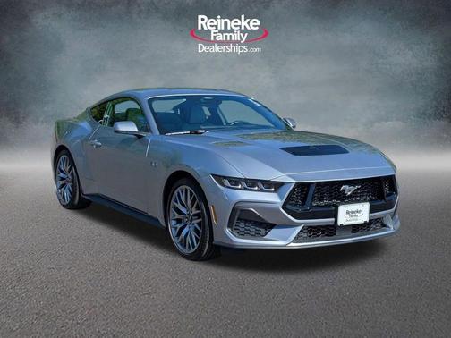 Iconic Silver Metallic 2025 Ford Mustang GT Premium