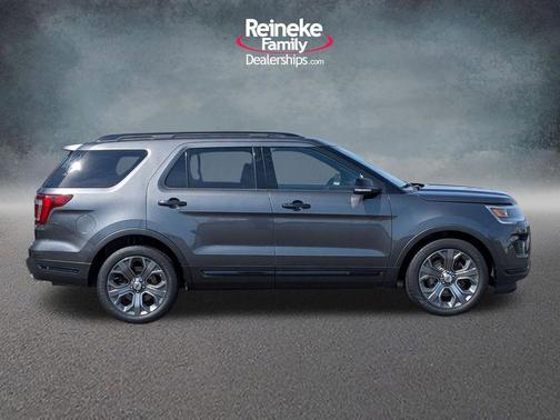 Magnetic 2018 Ford Explorer sport